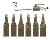 beer carbonation oxygenation - Components and equipment for production of beer and cider