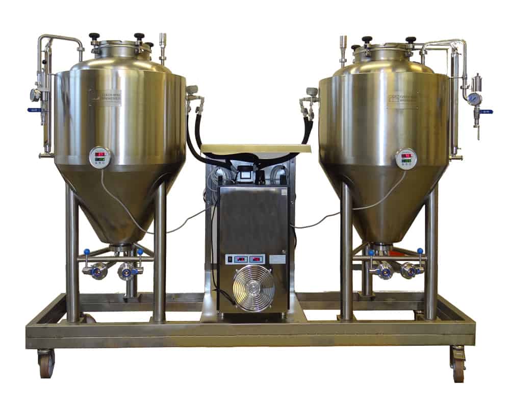 FUIC - Fermentation and maturation unit - with compact water cooler