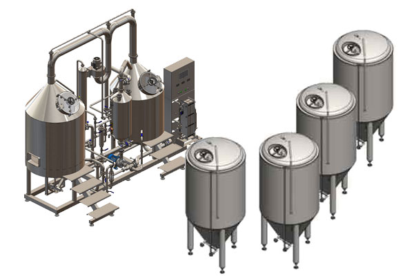 Pivovarský systém BREWORX CLASSIC-ECO